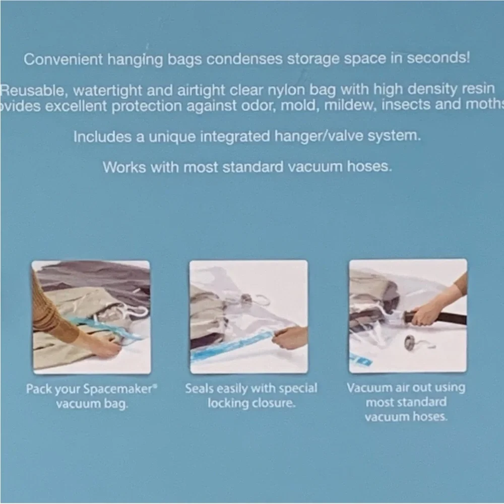 Whitmor | Spacemaker Hanging Bags - Picture 3 of 5